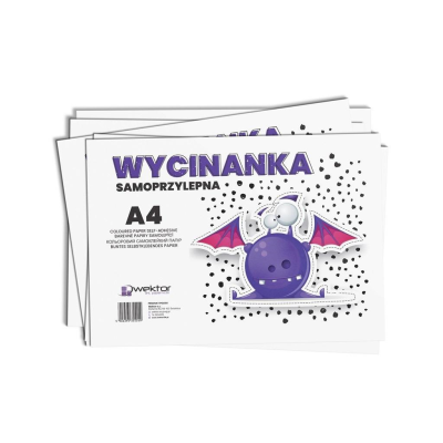 Opakowanie Wycinanka samoprzylepna A4 (10szt)