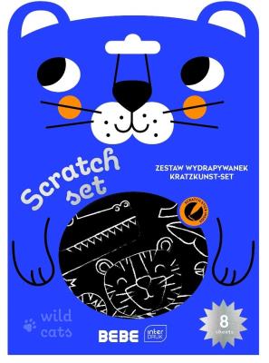 Opakowanie Wydrapywanka Bebe Friends z patyczkiem 8 arkuszy