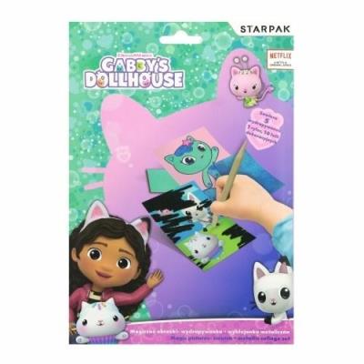 Opakowanie Wydrapywanka z wyklejanką metaliczną