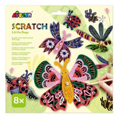 Opakowanie Wydrapywanki Małe robaczki