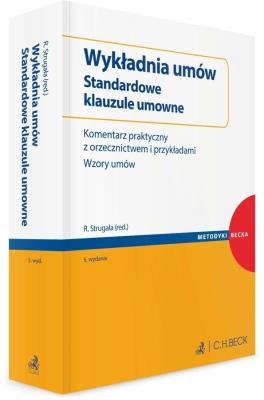 Okładka książki Wykładnia umów. Standardowe klauzule umowne