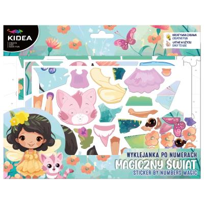 Opakowanie Wyklejanka po numerach Magic Kidea