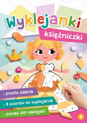 Okładka książki Wyklejanki. Księżniczki