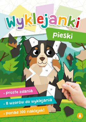 Okładka książki Wyklejanki. Pieski