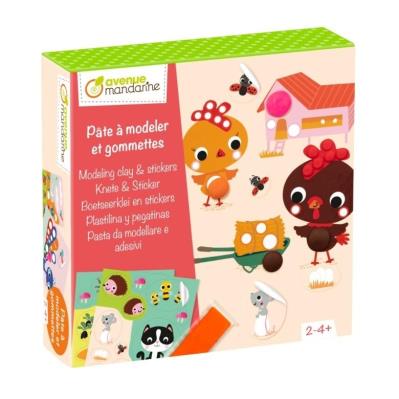 Opakowanie Wyklejanki z plasteliną - Farma
