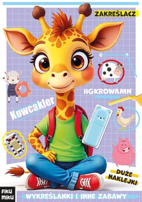 Wykreślanki i inne zabawy. Seria z markerkiem. Autor: Opracowanie zbiorowe. SmakLiter.pl Okładka książki Wykreślanki i inne zabawy. Seria z markerkiem