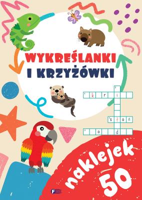 Okładka książki Wykreślanki i krzyżówki