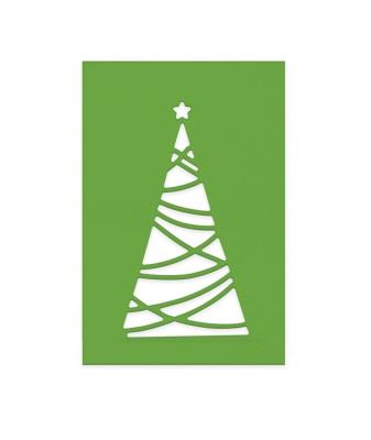 Opakowanie Wykrojnik - choinka ażurowa