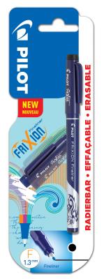 Wymazywalny cienkopis Frixion fineliner czarny Pilot. Wydawca: Pilot. SmakLiter.pl Opakowanie Wymazywalny cienkopis Frixion fineliner czarny Pilot