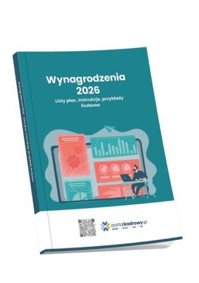 Okładka książki Wynagrodzenia 2026. Listy płac, instrukcje, przykłady liczbowe