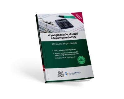 Wynagrodzenia, składki i dokumentacja ZUS Wynagrodzenia, składki i dokumentacja ZUS Wynagrodzenia, s. Autor: Pioterek Jakub. SmakLiter.pl Okładka książki Wynagrodzenia, składki i dokumentacja ZUS Wynagrodzenia, składki i dokumentacja ZUS Wynagrodzenia, s