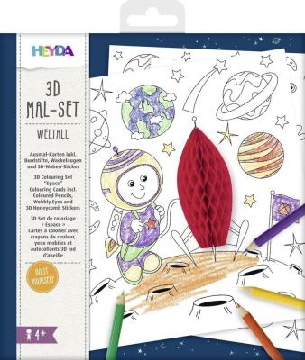 Opakowanie Wypukła malowanka - Kosmos