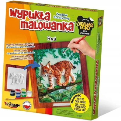 Opakowanie Wypukła malowanka Leśne - Ryś