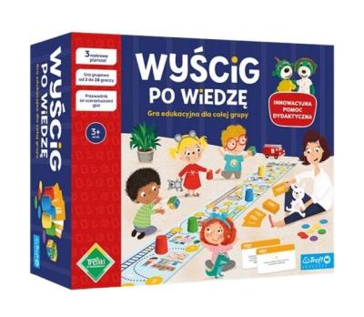 Opakowanie Wyścig po wiedzę. Gra edukacyjna dla całej grupy