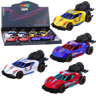 Opakowanie Wyścigówka z napędem światło dżwięk dym MIX