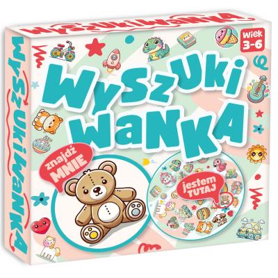 Wyszukiwanka dla Dzieci 3-6 lat. Wydawca: Kangur. SmakLiter.pl Opakowanie Wyszukiwanka dla Dzieci 3-6 lat