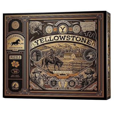 Opakowanie Yellowstone Jigsaw Puzzle od Theory11