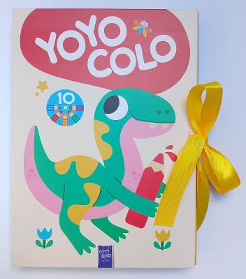 YOYO COLO. Dinozaury. Autor:   Praca zbiorowa. SmakLiter.pl Okładka książki YOYO COLO. Dinozaury