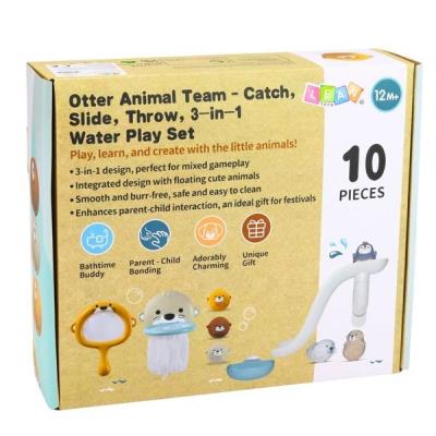 Opakowanie Zabawki do kąpieli Wydra 10el.
