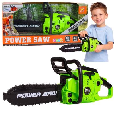 Opakowanie Zabawkowa piła łańcuchowa światlo dźwięk zielona