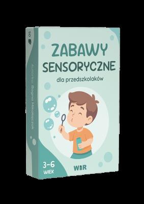 Okładka książki Zabawy sensoryczne dla przedszkolaków