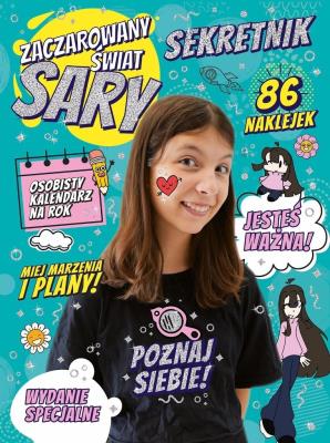 Okładka książki Zaczarowany Świat Sary. Sekretnik