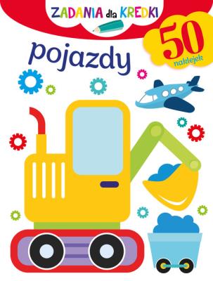 Zadania dla kredki. Pojazdy. Autor:   Praca zbiorowa. SmakLiter.pl Okładka książki Zadania dla kredki. Pojazdy