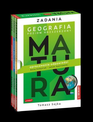 Okładka książki Zadania z geografii w etui