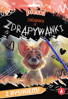 Okładka książki Zadanka & zdrapywanki. Pieski