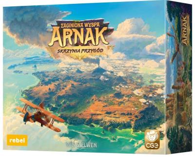 Opakowanie Zaginiona wyspa Arnak: Skrzynia przygód REBEL