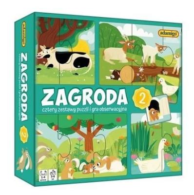 Opakowanie Zagroda 2 puzzle obserwacyjne