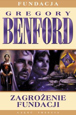 Zagrożenie Fundacji. Autor: Benford Gregory. SmakLiter.pl Okładka książki Zagrożenie Fundacji