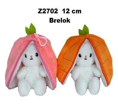 Opakowanie Zając brelok 12cm MIX
