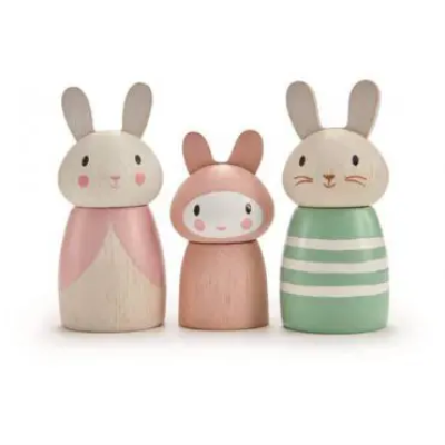 Opakowanie Zajączki drewniane 3szt