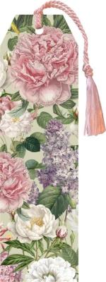 Zakładka 142 ze wstążką Piwonie i róże. Wydawca: Skona Ting. SmakLiter.pl Opakowanie Zakładka 142 ze wstążką Piwonie i róże