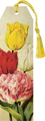 Zakładka 143 ze wstążką Tulipany. Wydawca: Skona Ting. SmakLiter.pl Opakowanie Zakładka 143 ze wstążką Tulipany