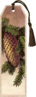 Opakowanie Zakładka 156 ze wstążką Szyszka