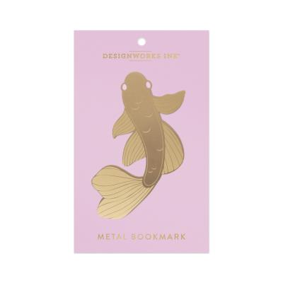 Opakowanie Zakładka do książek metalowa duża Karp Koi