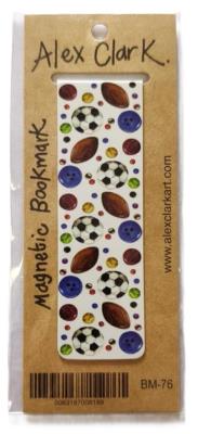 Zakładka do książki BM76 Piłki. Wydawca: Alex Clark. SmakLiter.pl Opakowanie Zakładka do książki BM76 Piłki