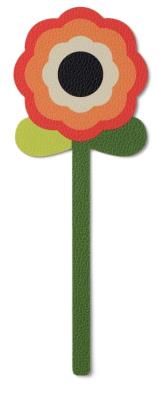 Opakowanie Zakładka do książki kwiaty - Retro