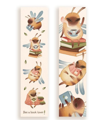 Opakowanie Zakładka kartonowa - Bee a book lover
