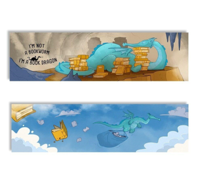 Opakowanie Zakładka kartonowa - Book Dragon