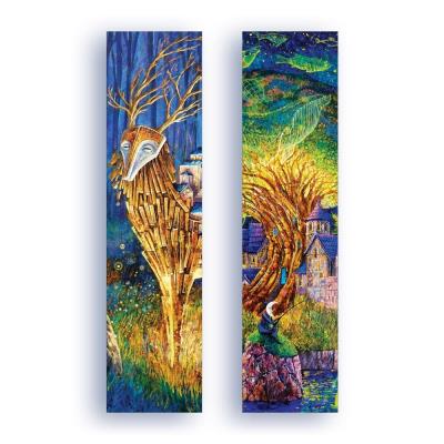 Zakładka kartonowa - Faerie. Wydawca: Molom. SmakLiter.pl Opakowanie Zakładka kartonowa - Faerie