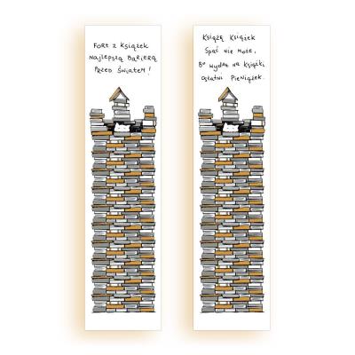 Opakowanie Zakładka kartonowa Fort z książek