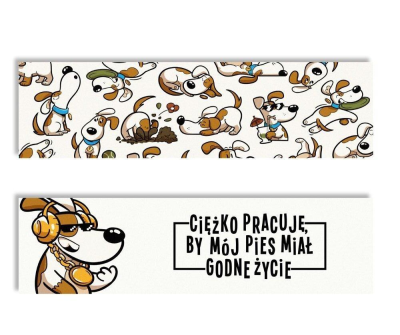 Opakowanie Zakładka kartonowa - Godne życie - Pies