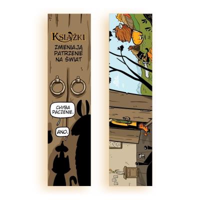 Zakładka kartonowa - Książki zmieniają... Wydawca: Molom. SmakLiter.pl Opakowanie Zakładka kartonowa - Książki zmieniają..