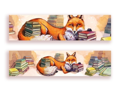 Opakowanie Zakładka kartonowa - Lis