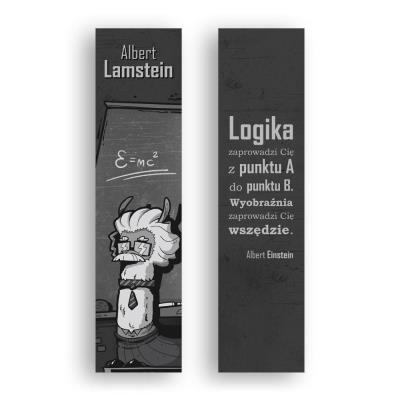 Zakładka kartonowa - Logika. Wydawca: Molom. SmakLiter.pl Opakowanie Zakładka kartonowa - Logika