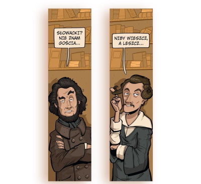 Opakowanie Zakładka kartonowa - Mickiewicz vs Słowacki