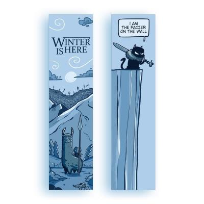 Zakładka kartonowa - Paczer on The Wall. Wydawca: Molom. SmakLiter.pl Opakowanie Zakładka kartonowa - Paczer on The Wall